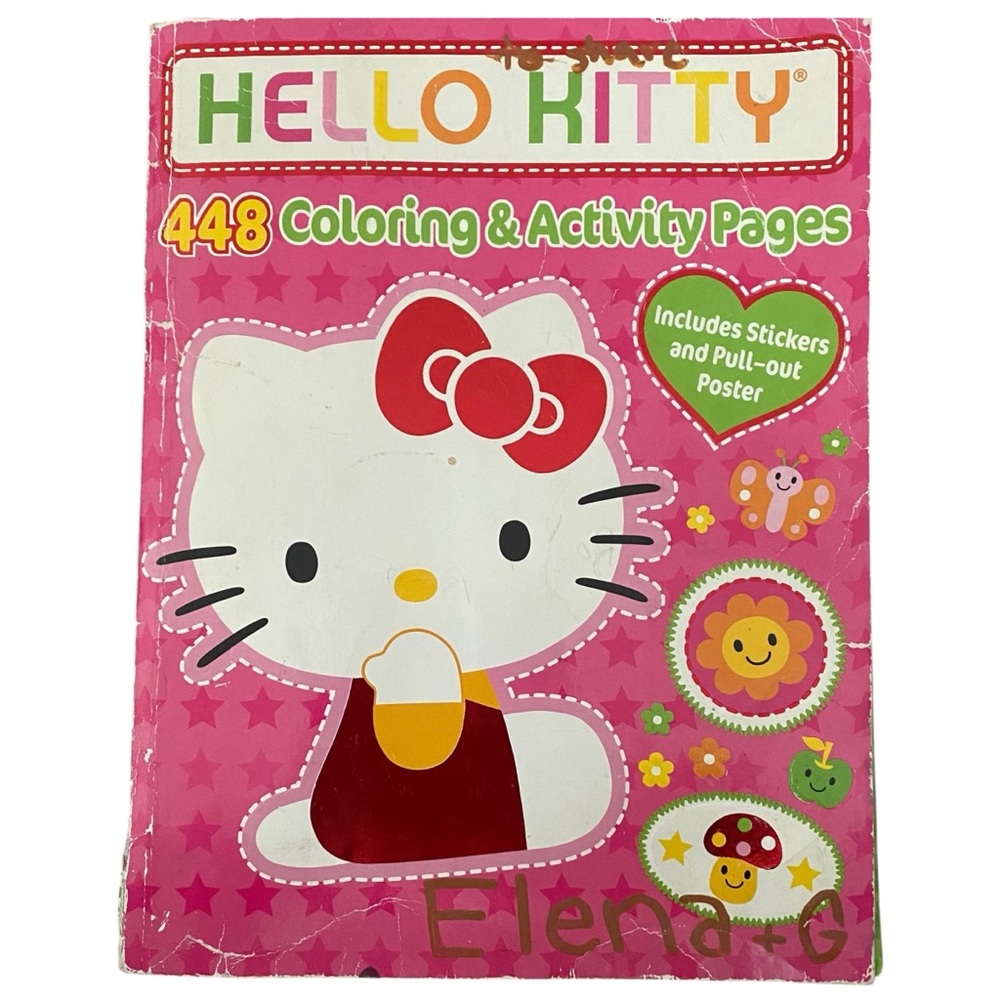 5/$25 Hello Kitty 448 Coloring & Activity Pages